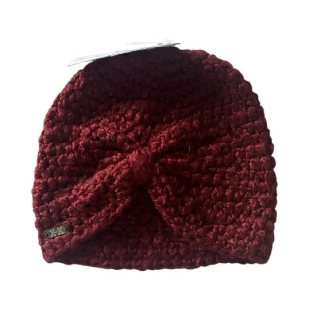 NWT-KROCHET KIDS-Knit Beanie and Headband Set
